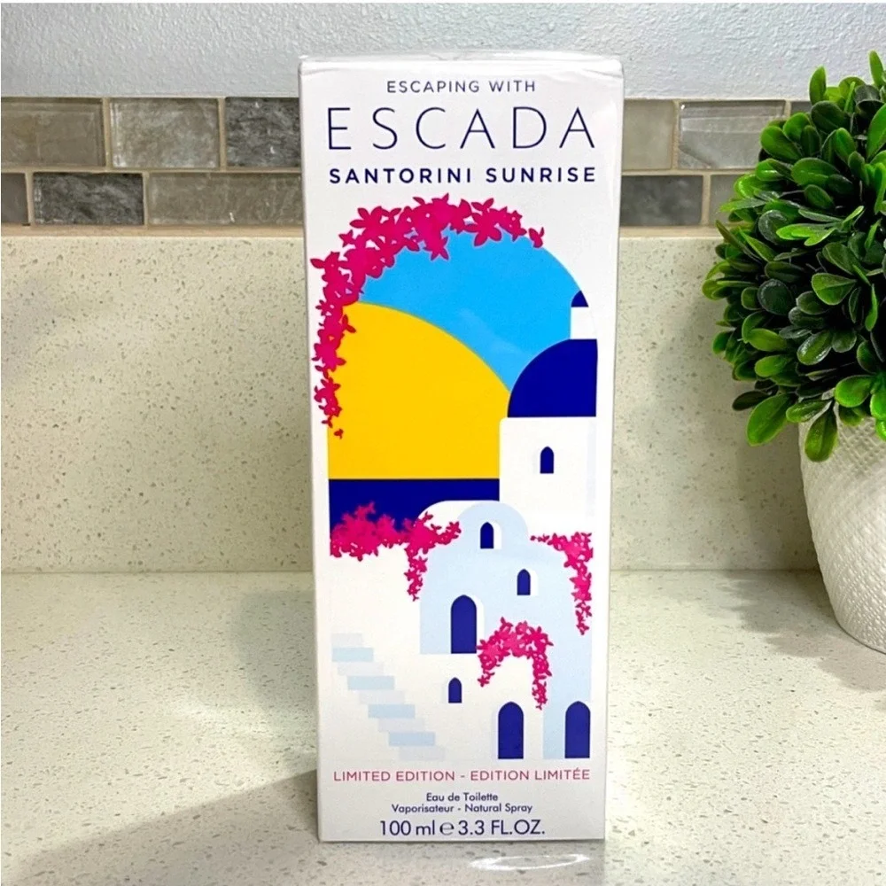 NEW Sealed Escada Santorini Sunrise Limited‎ Edition 100ml 3.3oz Spray
